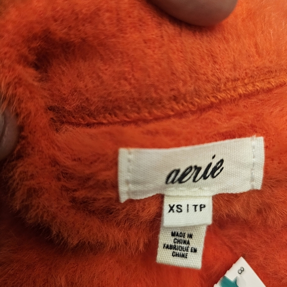 Aerie Furry Crew Sweater Size XS - Picture 2 of 10